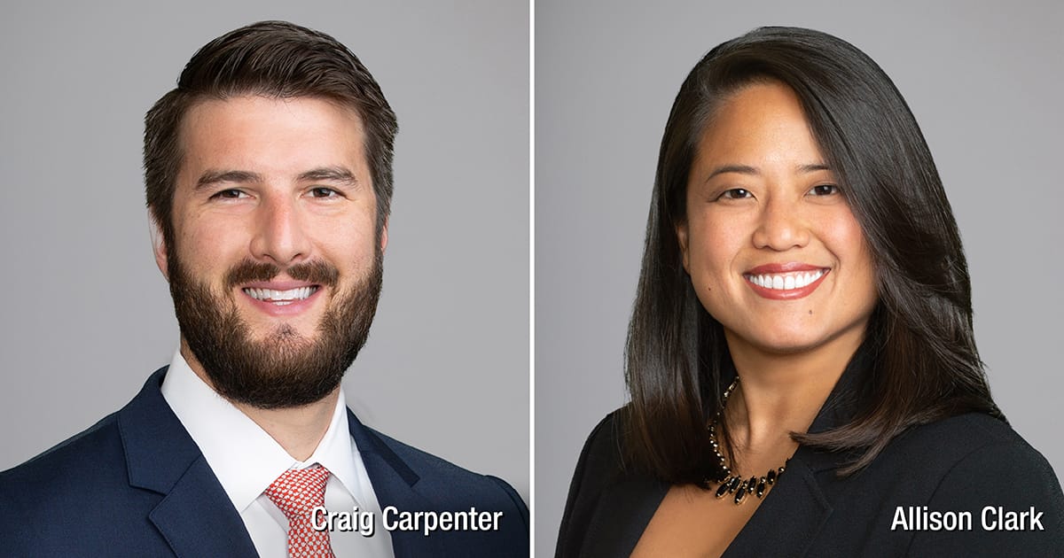 Craig Carpenter, Allison Clark Present CLE on Data Privacy, Security ...